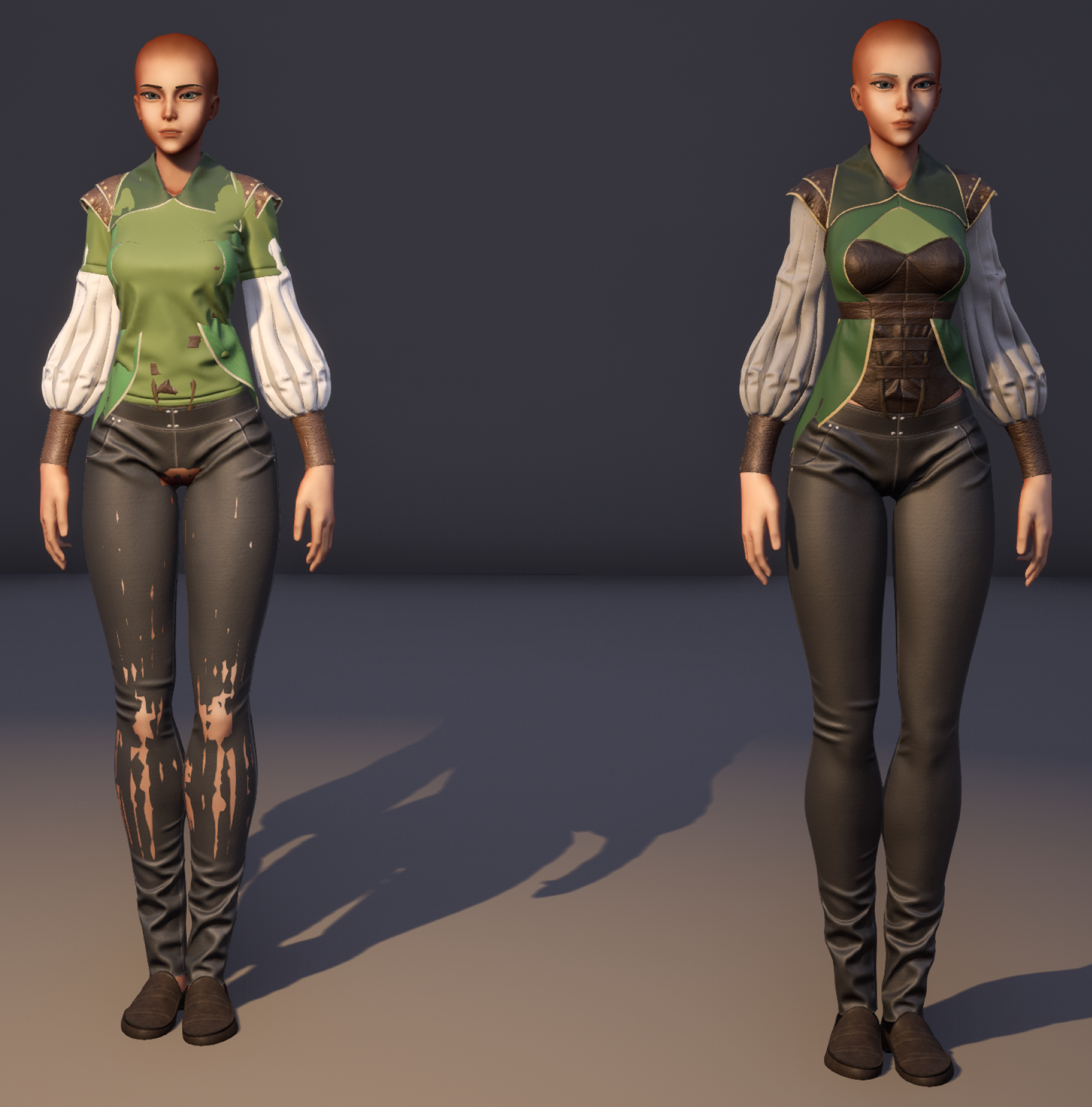 Character Clothing Zone Culling